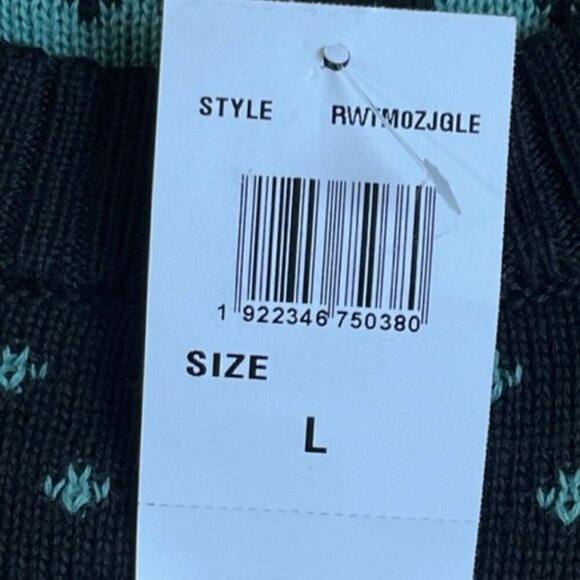 STAR WARS Men's Mandalorian Baby Yoda Santa Knit Ugly Christmas Sweater Large - Picture 6 of 16